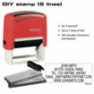Picture of R/STAMP DIY TRAXX 5 LINES RED/BLACK
